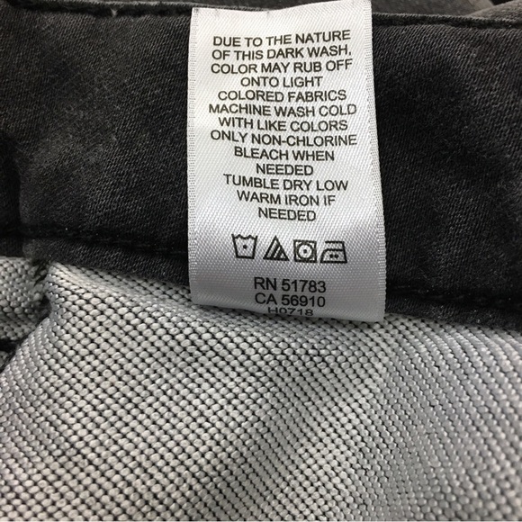 MAURICES Jeans Skinny Jeggings High Rise Faded Grey Black Wash Stretch Size XL-R - Picture 8 of 11